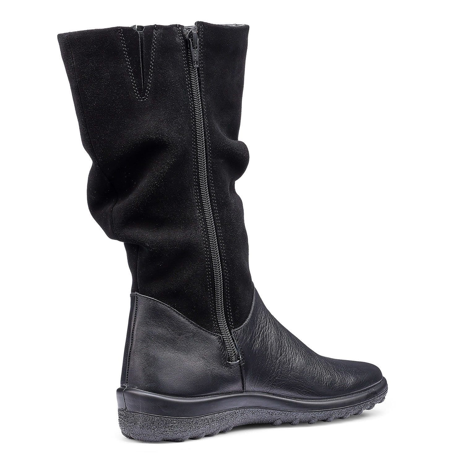 Hotter Hotter Women's Wide Fit 'Mystery' Boots in Black - 4