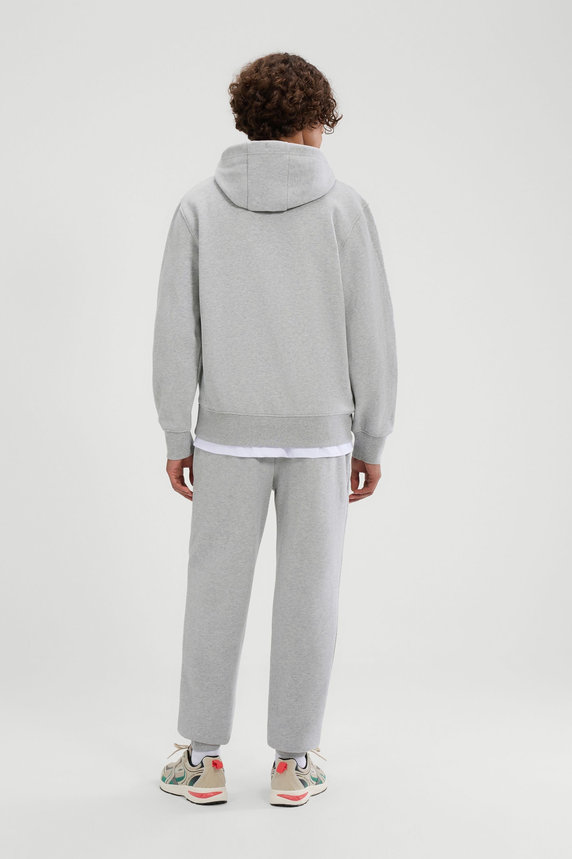 Ellesse Ellesse Men's Traccota OH Hoody & Jog Pant Set in Grey - 2