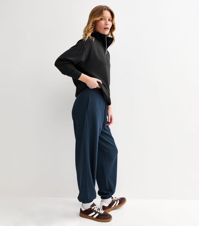 New Look Women's Premium Navy Balloon Leg Joggers New Look - 3
