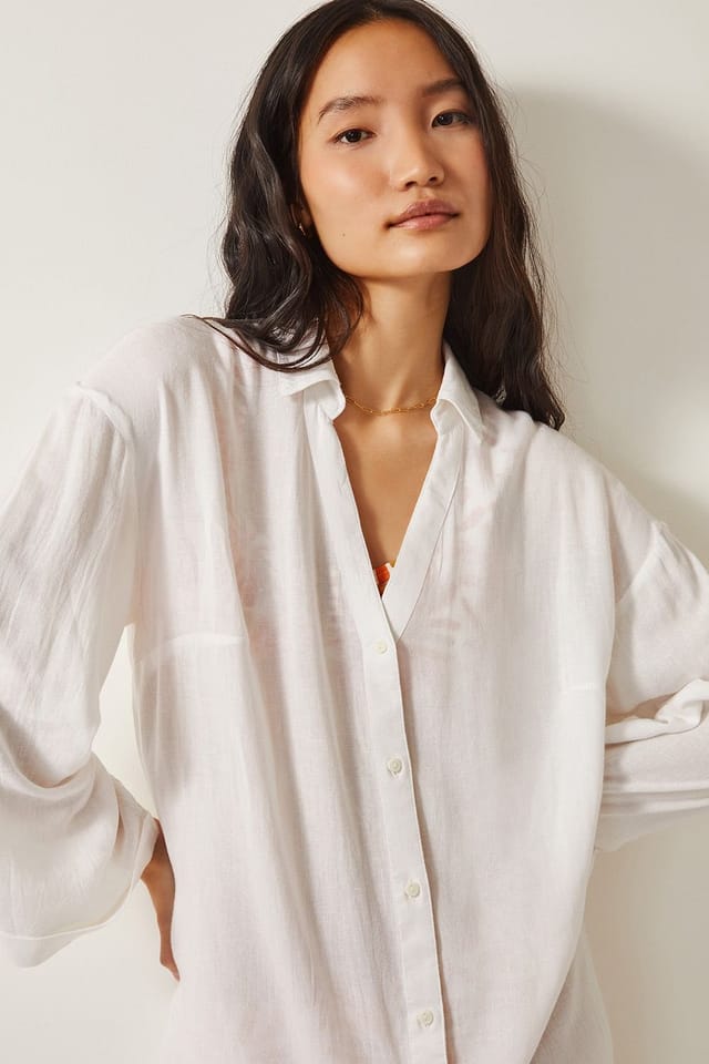 Monsoon Monsoon Women's Esme Beach Shirt Dress White - 3