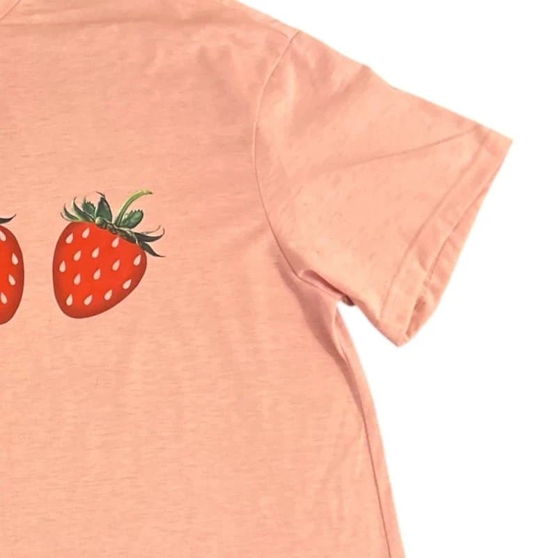 Shein Women's Pink Oversized Graphic Print T-Shirt - Size 3XL