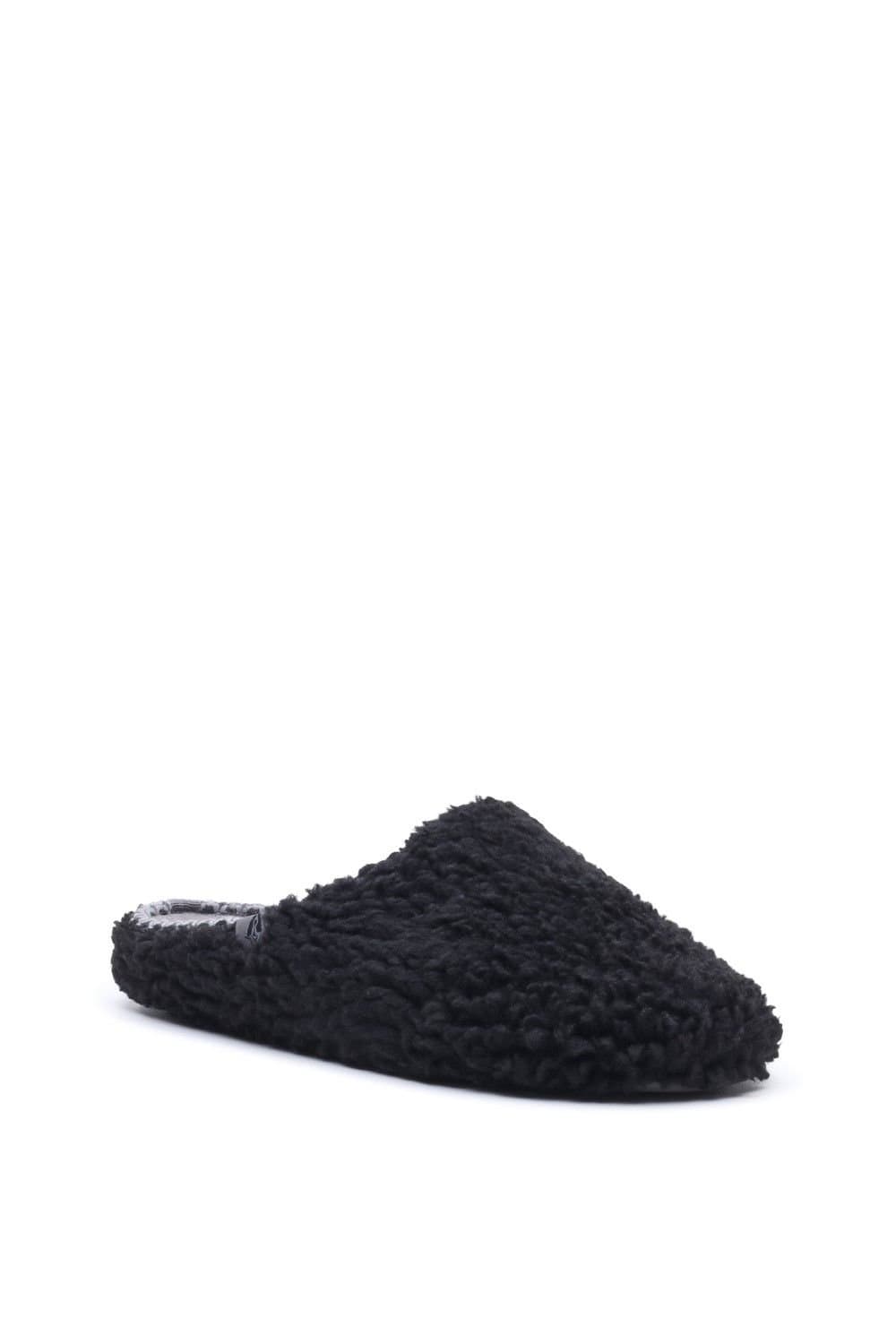 Hush Puppies Hush Puppies Men's Good Teddy Slipper in Black