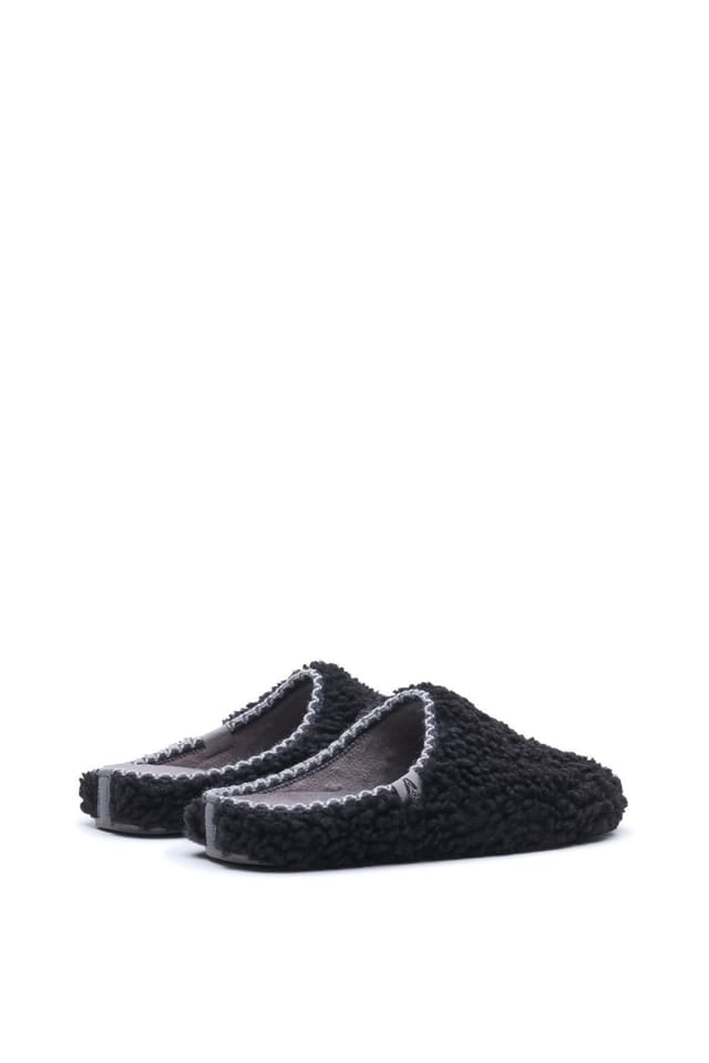 Hush Puppies Hush Puppies Men's Good Teddy Slipper in Black - 2