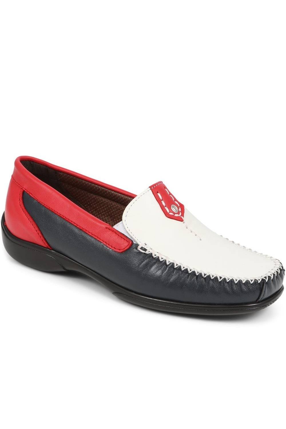 Pavers Pavers Women's Leather Moccasins - 3