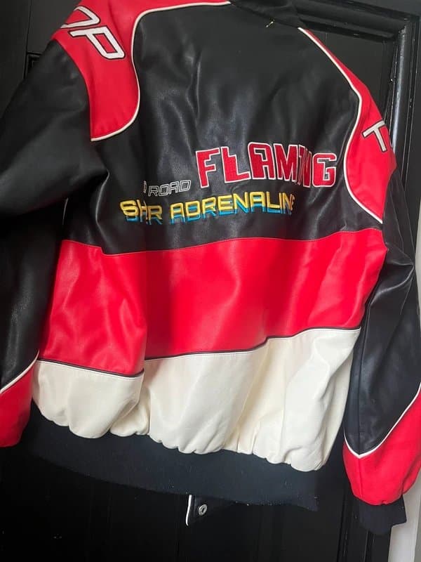 Bershka Leather racer style jacket