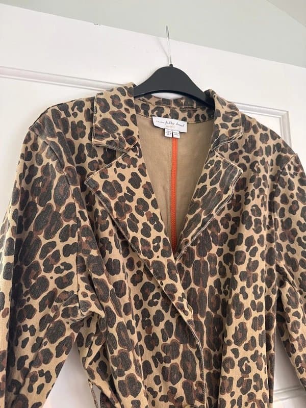 Never Fully Dressed Never Fully Dressed Denim Trench Coat RRP 180