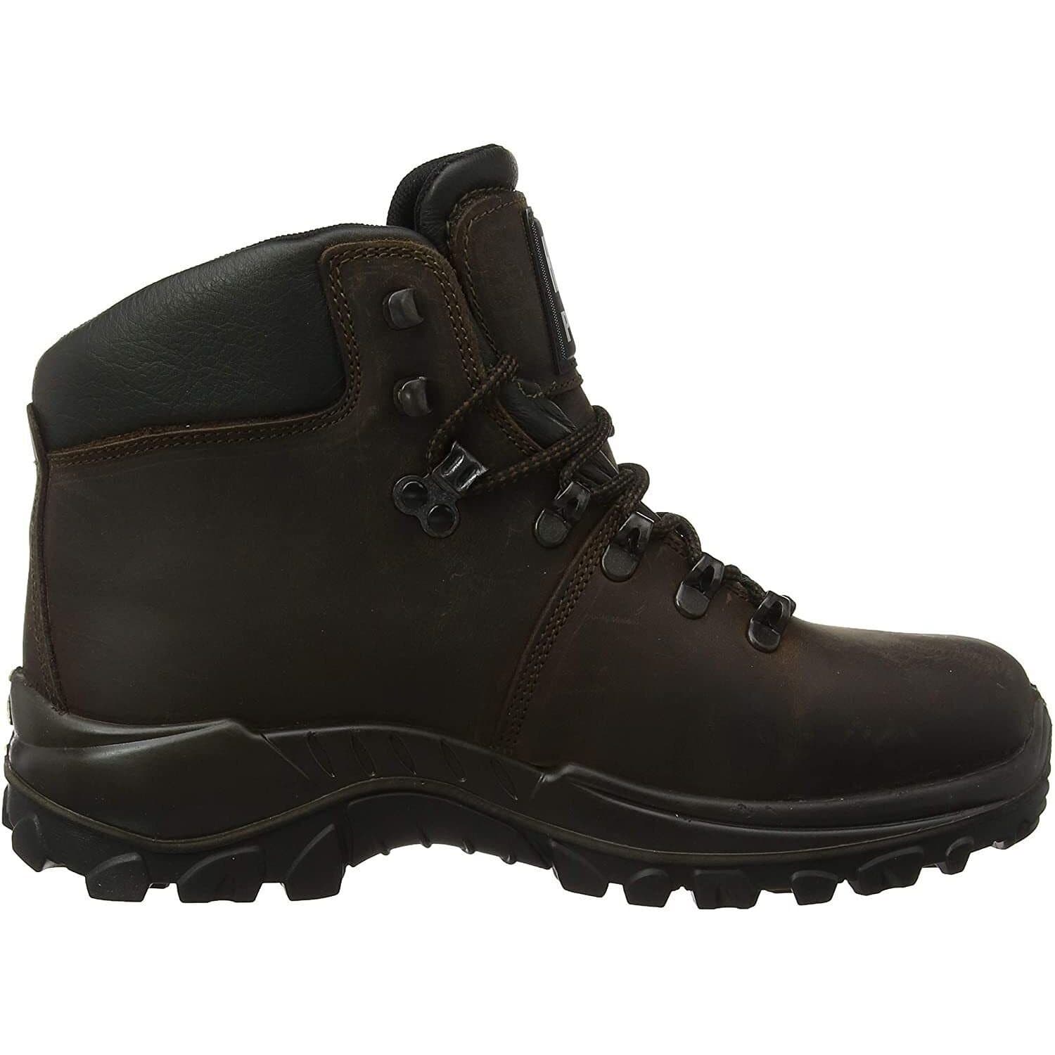GriSport GriSport Brown Waxy Leather Walking Boots