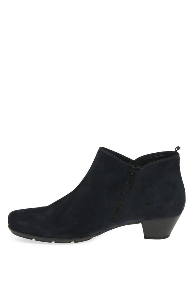 Gabor Gabor Women's 'Trudy' Low Heeled Ankle Boots in Navy - 2