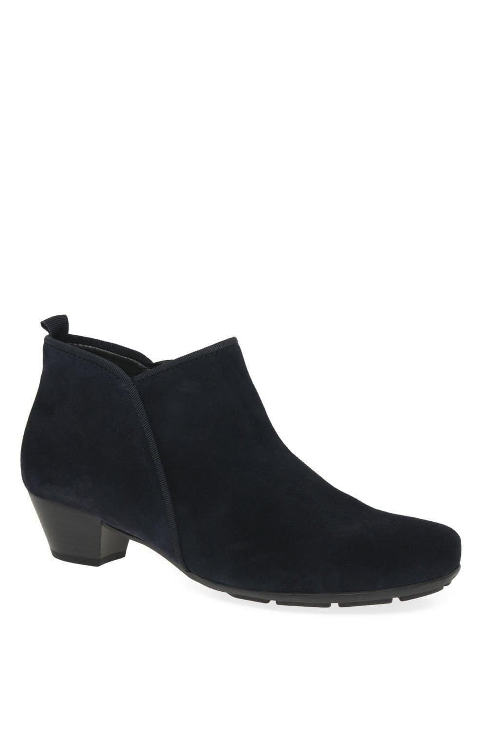 Gabor Gabor Women's 'Trudy' Low Heeled Ankle Boots in Navy - 4