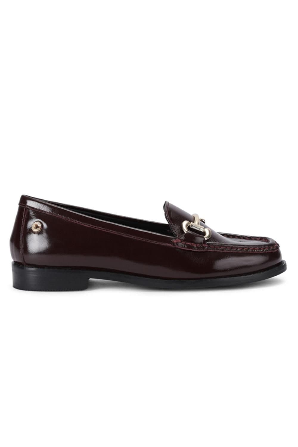 Carvela Carvela Women's 'Snap' Patent Leather Flats in Wine