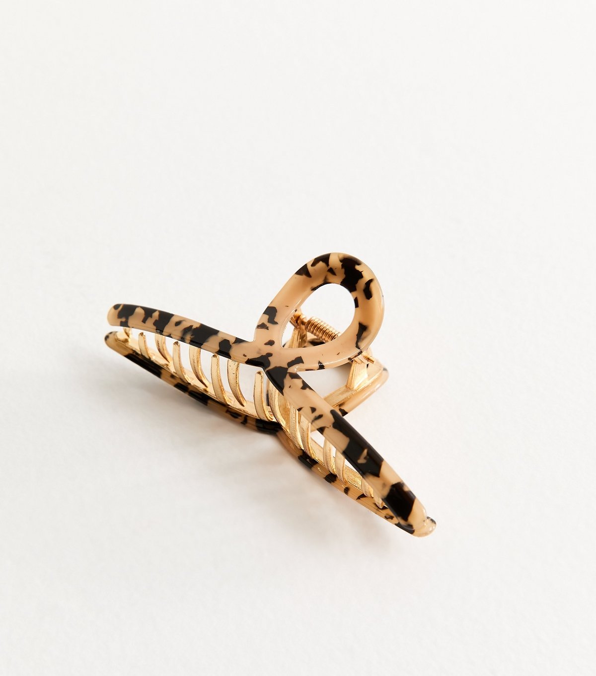 New Look Brown Resin Twist Hair Claw Clip New Look - 2