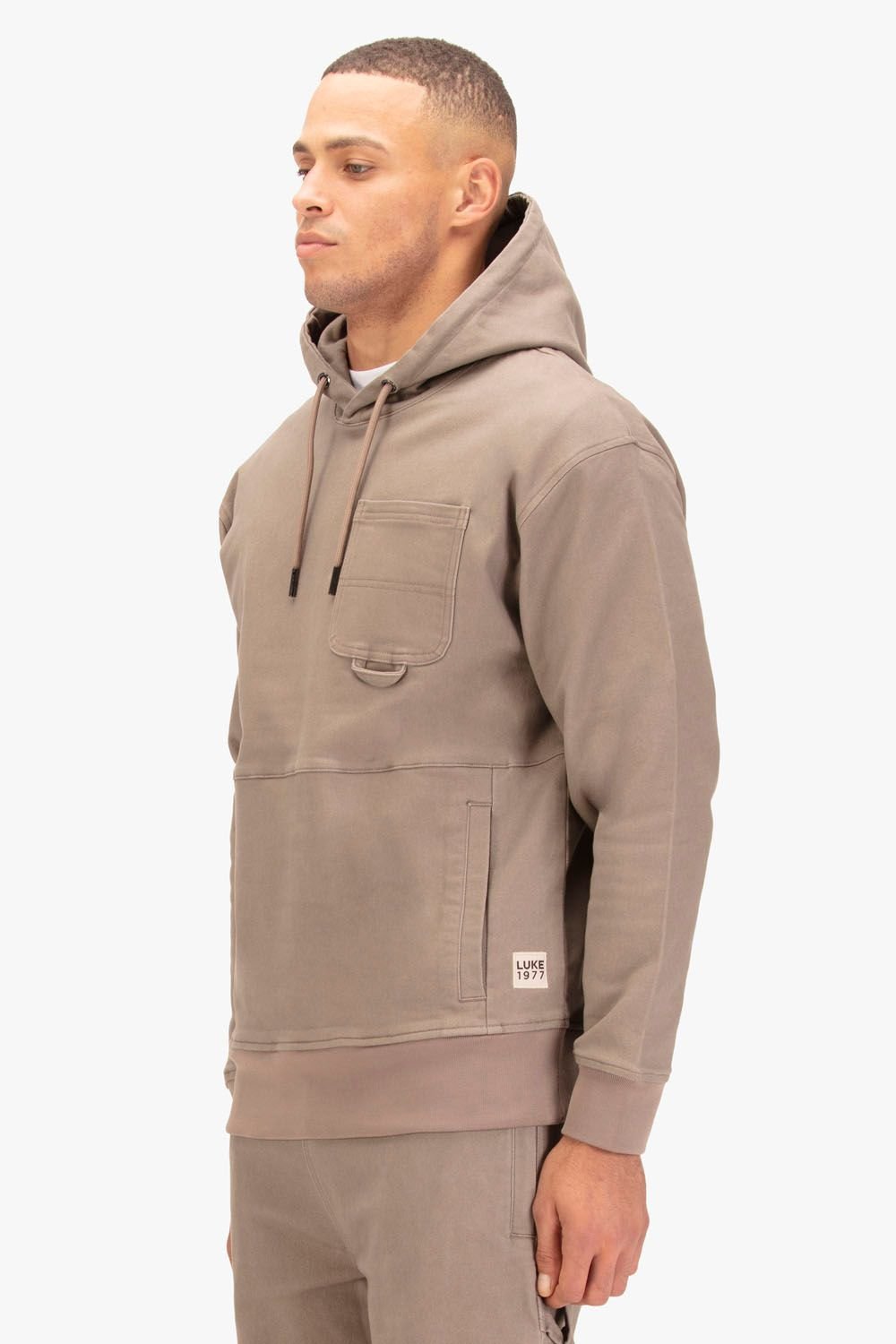 Luke 1977 Luke 1977 Men's Miter Carpenter Overhead Hoodie in Brown - 3