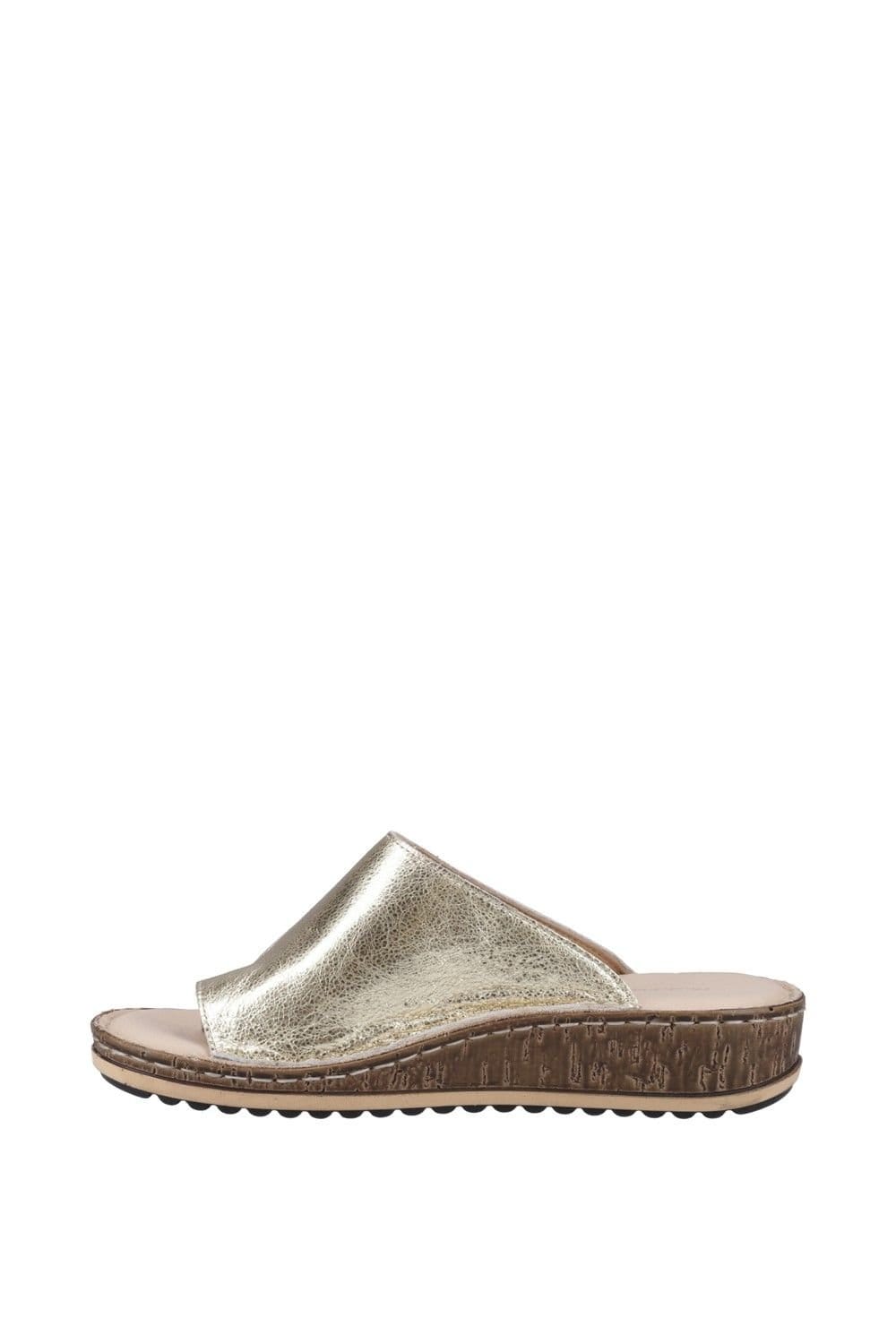 Hush Puppies Hush Puppies Women's Elissa Toepost Sandal in Gold - 4