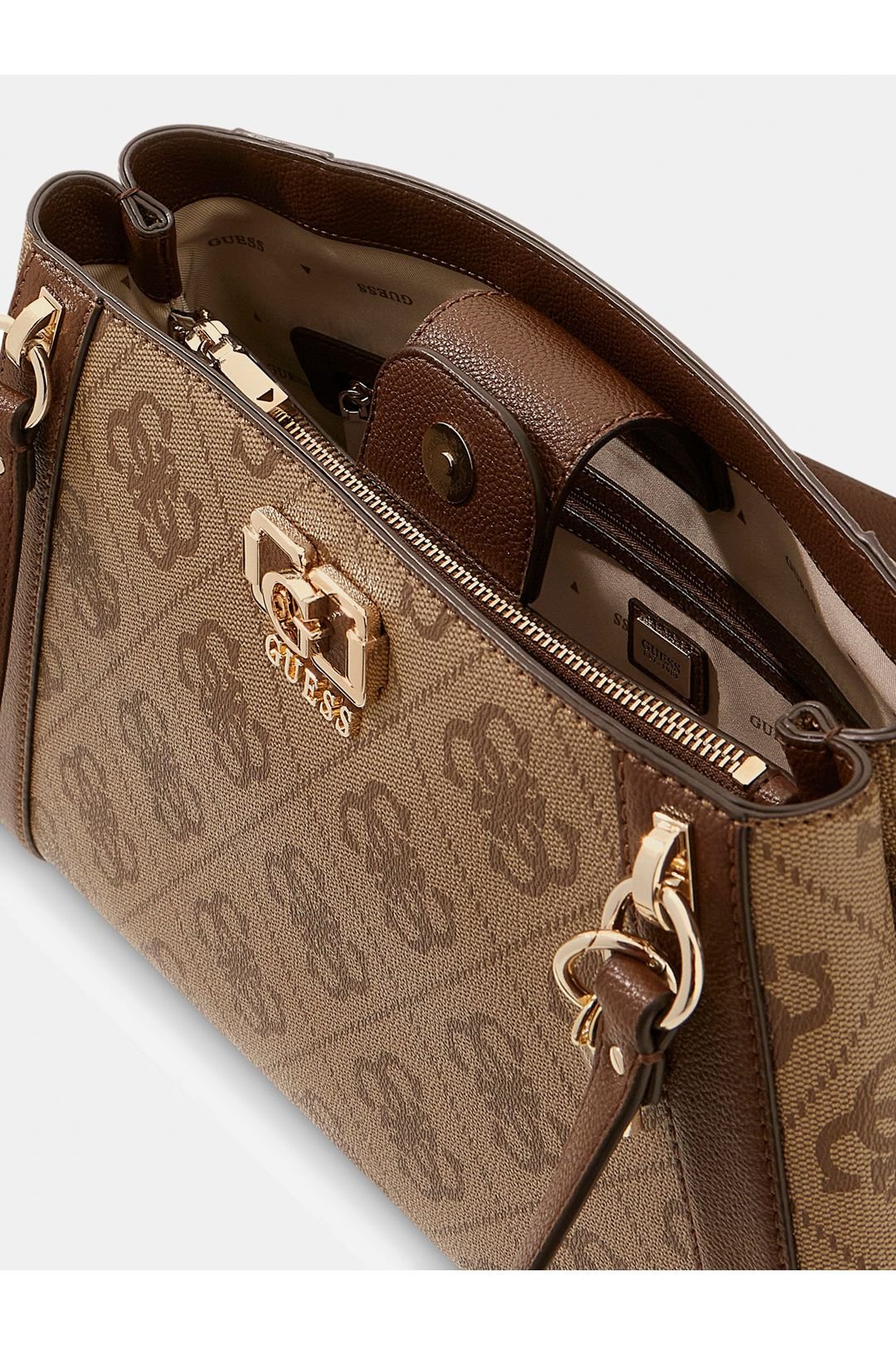 Guess Guess Women's Karnilla Logo Gfriend Carryall Latte - 4