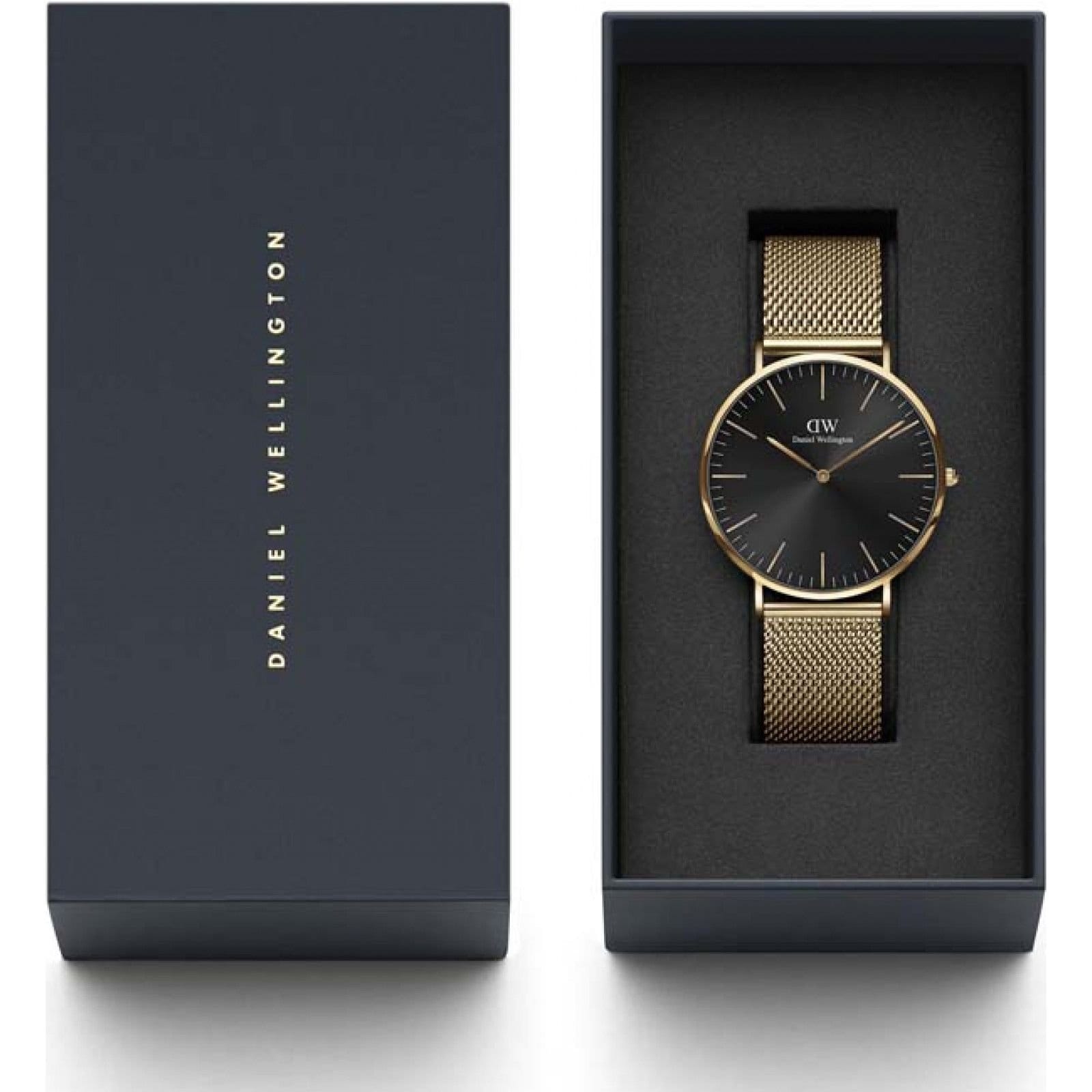 Daniel Wellington Daniel Wellington Men's DW00100631 Classic Black 40mm Quartz Watch in Gold - 4