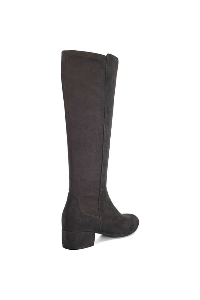 Dune London Dune London Women's 'Tayla' Suede Knee High Boots in Grey - 3