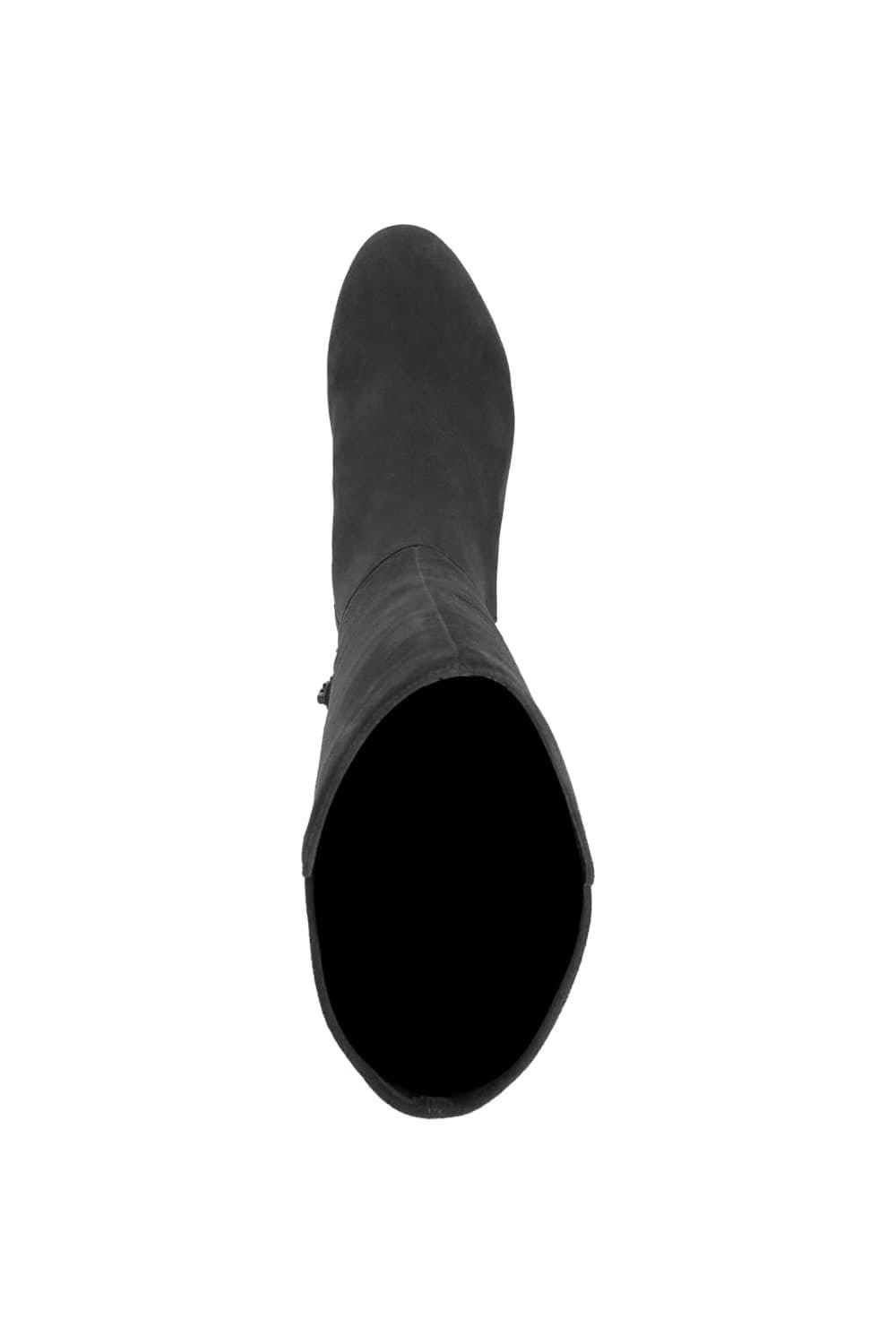 Dune London Dune London Women's 'Tayla' Suede Knee High Boots in Grey - 4