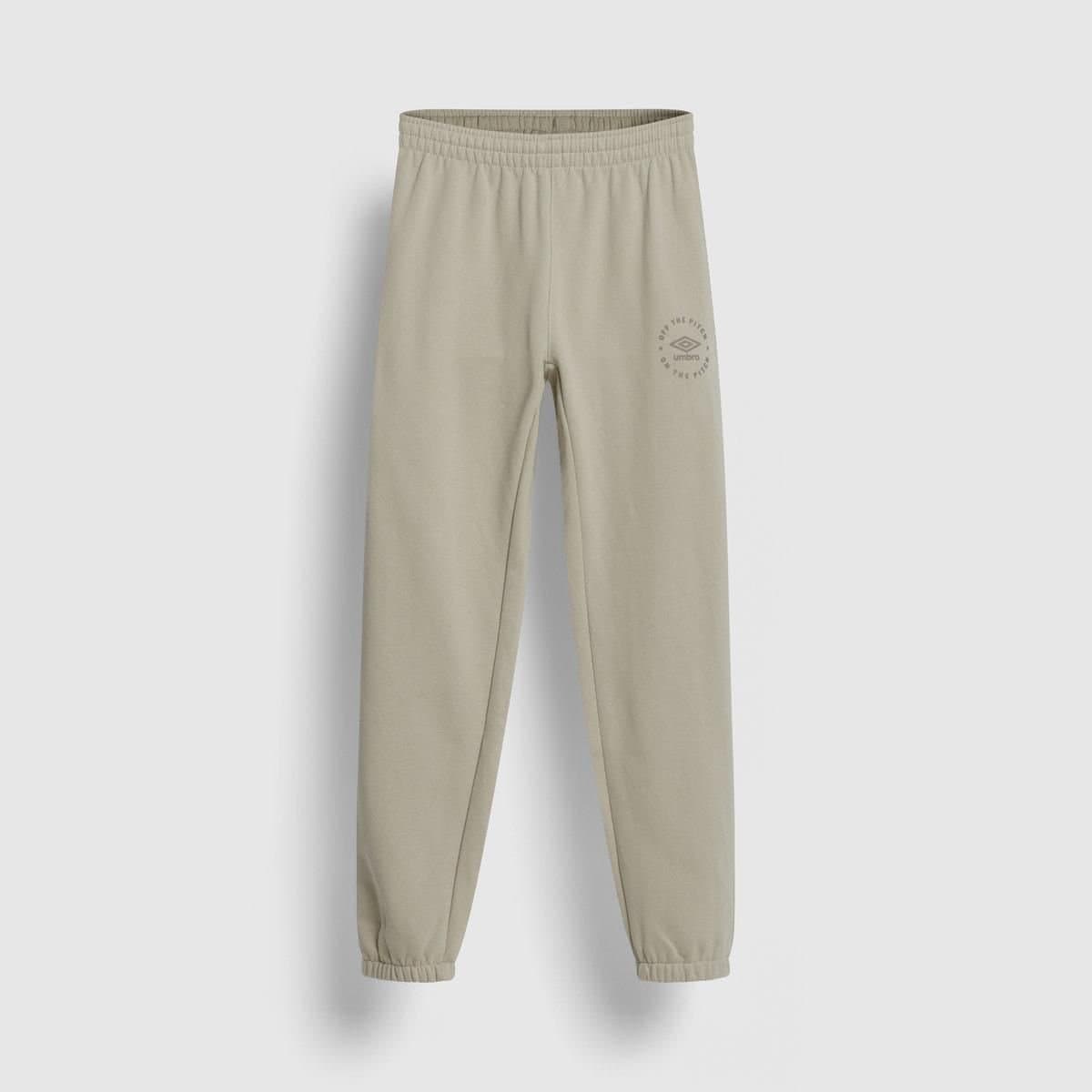 Umbro Umbro Men's Relaxed Fit Jogging Bottoms in Stone