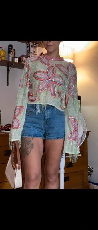 ASOS Asos design embellished top