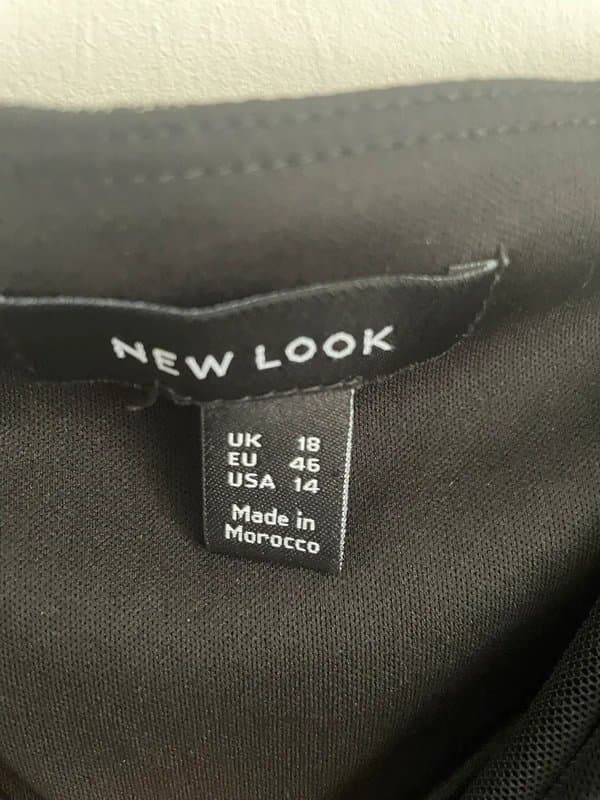 New Look New look ruched mesh dress