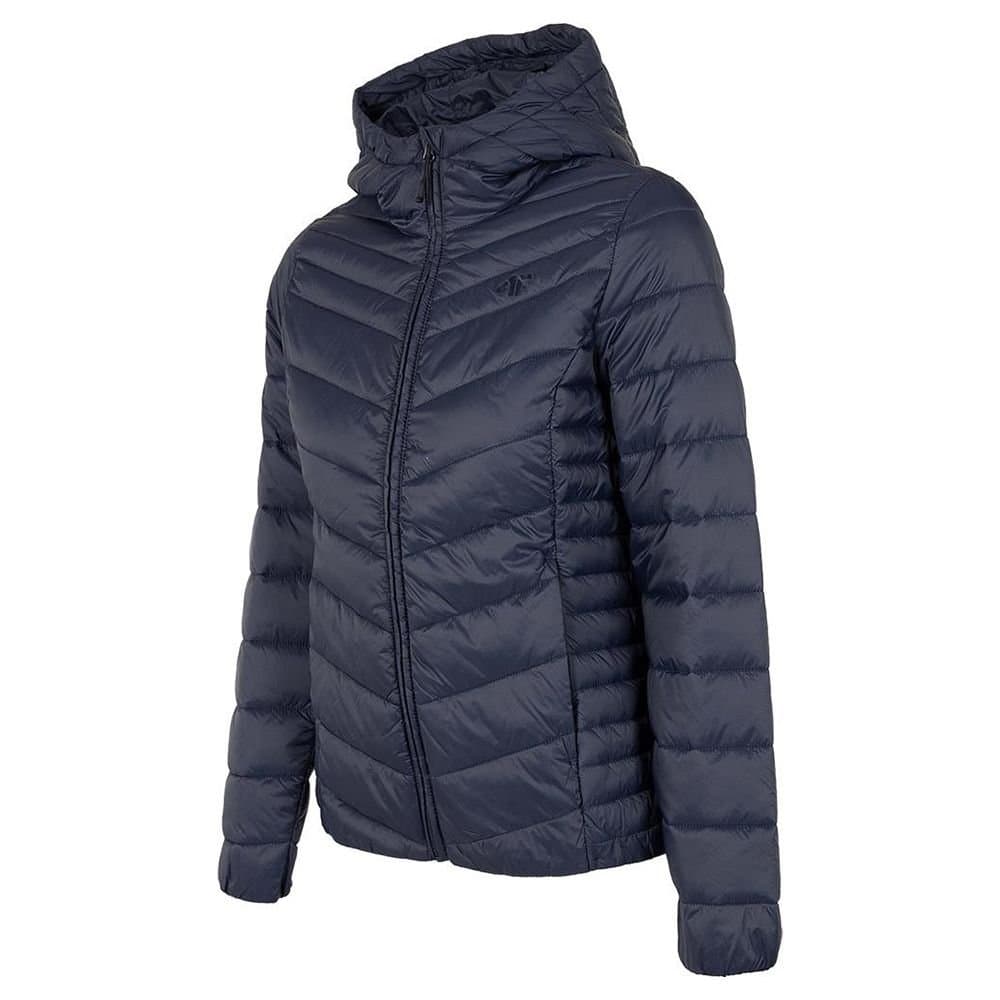 4F 4F Women's Quilted Jacket in Navy