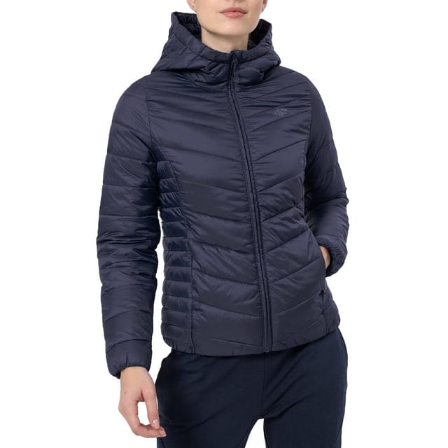 4F 4F Women's Quilted Jacket in Navy - 3