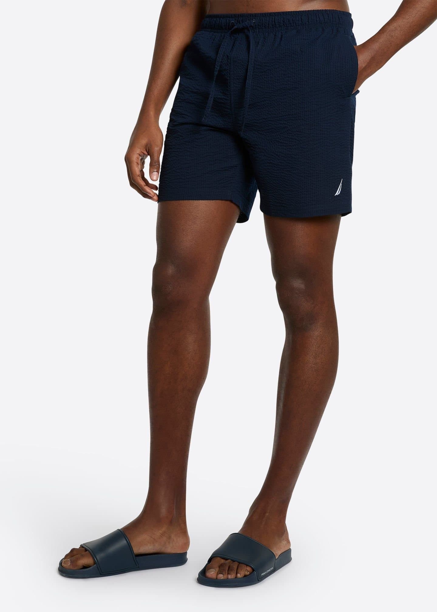 Nautica Nautica Men's Vallone 6" Swim Short in Dark Navy