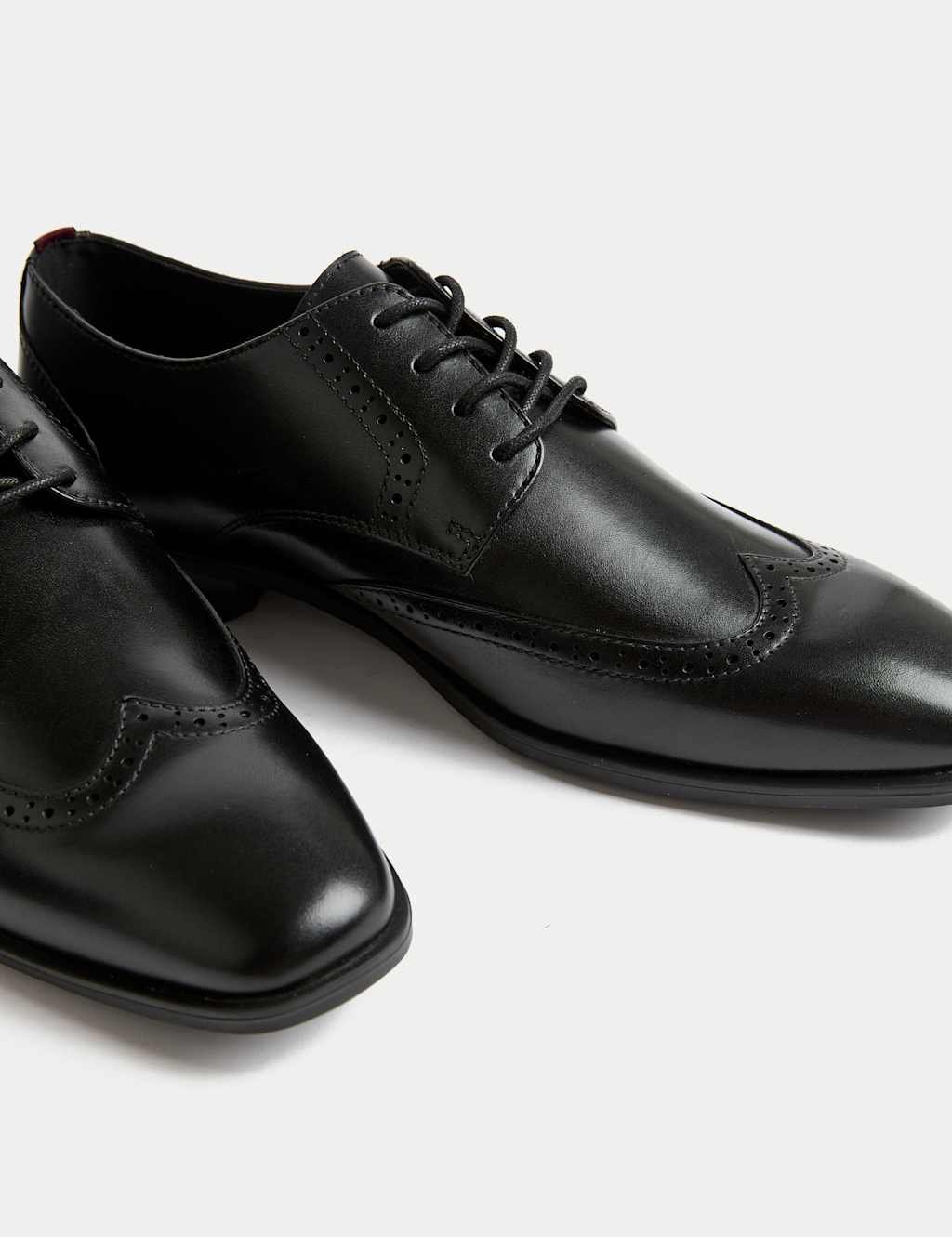 Marks & Spencer M&S Leather Brogues Black - 2