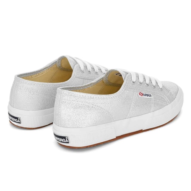 Superga Superga Women's 2750 Lamew Metallic Trainers in Grey - 2