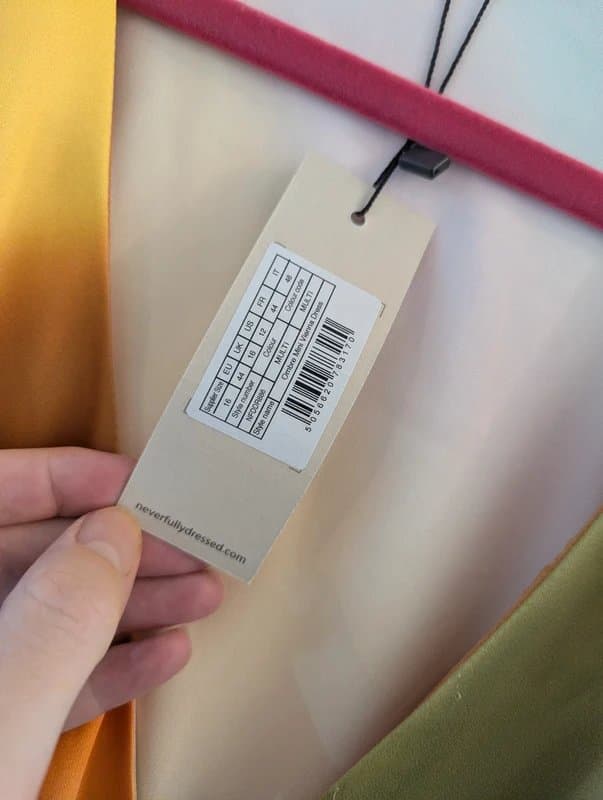 Never Fully Dressed Never fully dressed new with tags ombre wrap dress