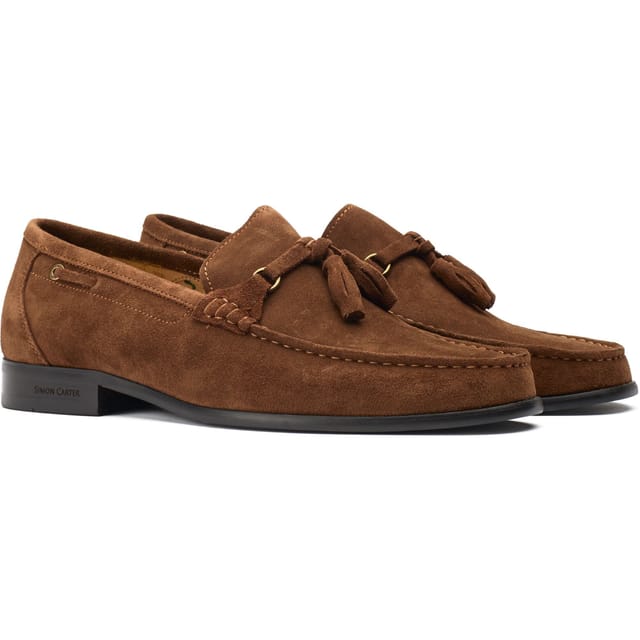 Simon Carter SIMON CARTER Men's Triceratops Loafer Shoes in Taupe - 2