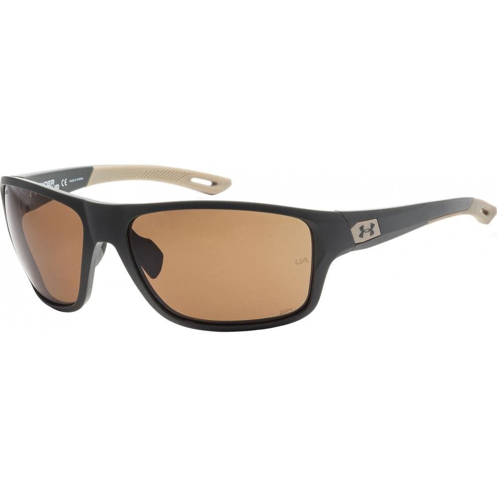 Under Armour Under Armour Men's UA0004S-01ED-65 Fashion Visor/Wrap Sunglasses in Grey