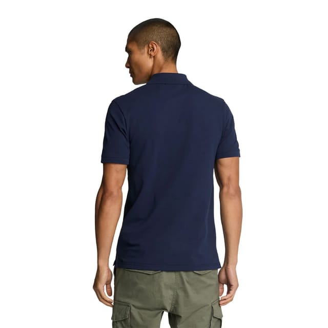 Lyle & Scott Lyle & Scott Men's Long-Sleeved Polo Shirt in Navy - 2