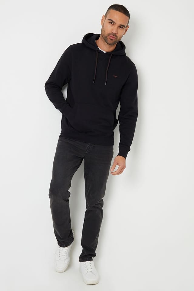 Threadbare Threadbare Men's Cotton Blend 'Clementine' Hoody in Black - 3