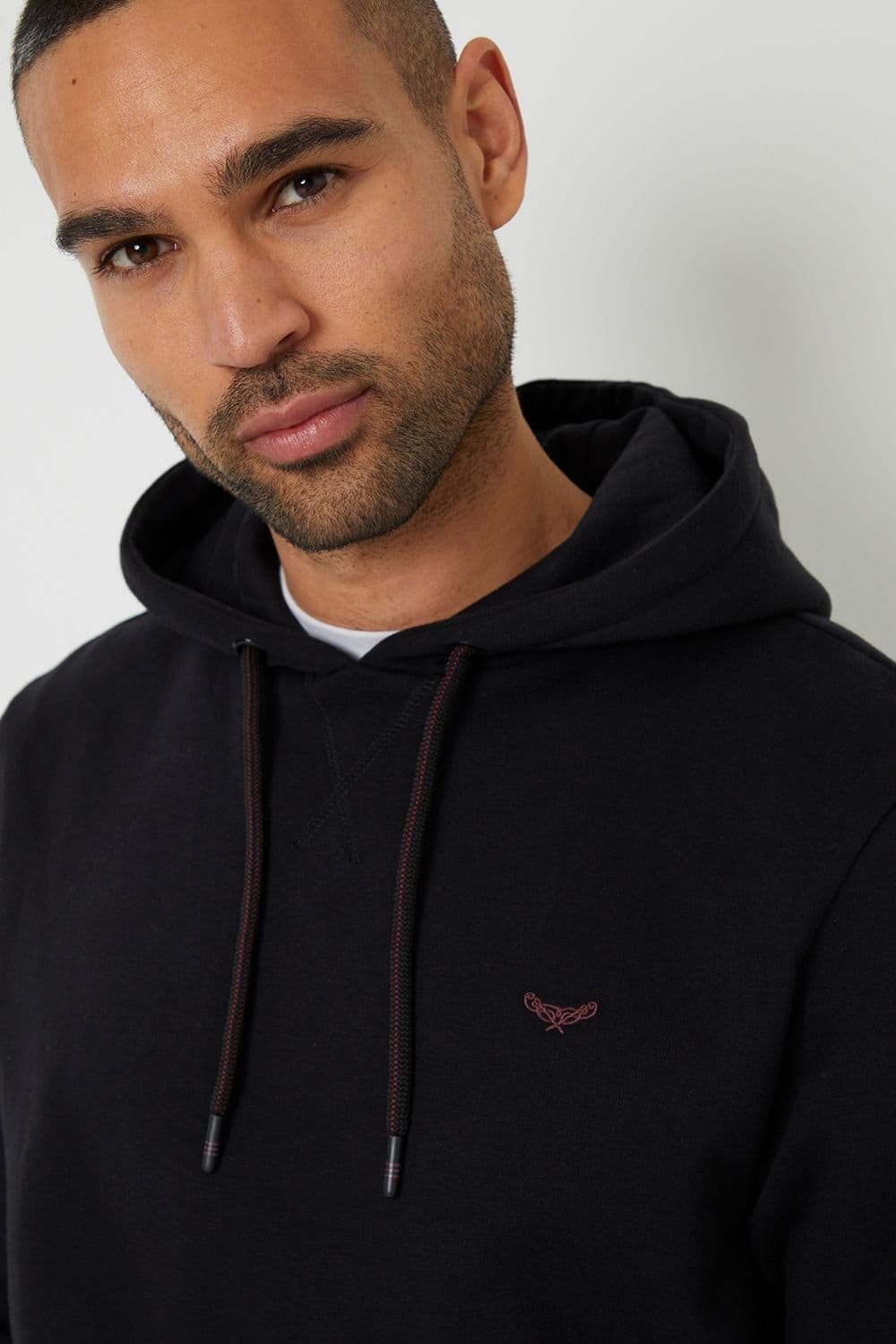 Threadbare Threadbare Men's Cotton Blend 'Clementine' Hoody in Black - 4