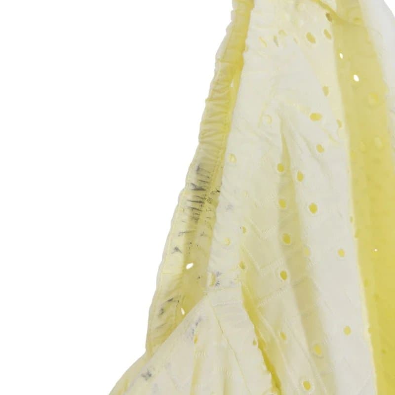 Fabienne Chapot Fabienne Chapot Regina Mini Dress Size 42 UK 14 NEW Broderie Anglaise Yellow