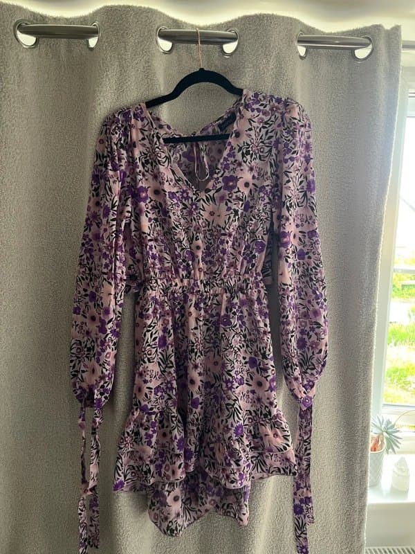 Boohoo Flower playsuit