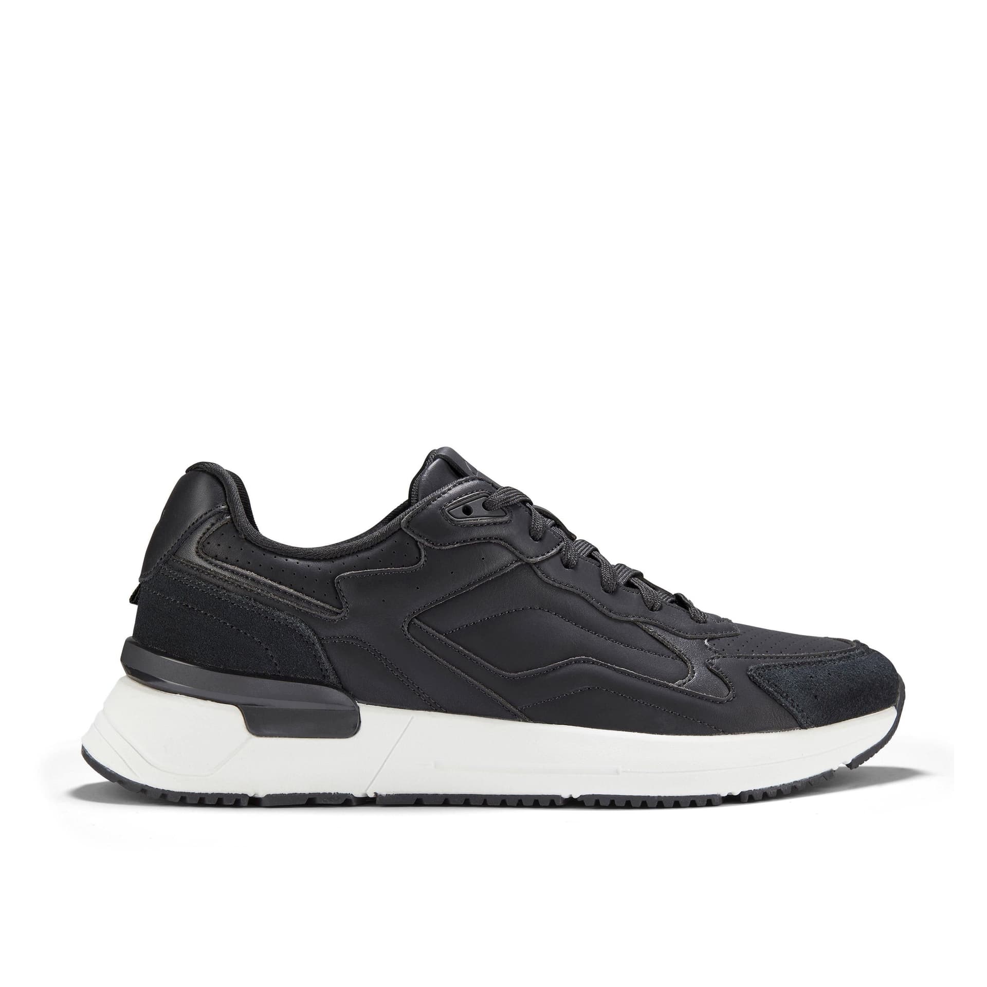 Clarks Clarks Men's Brayford Lace Black Trainers, Lace Up