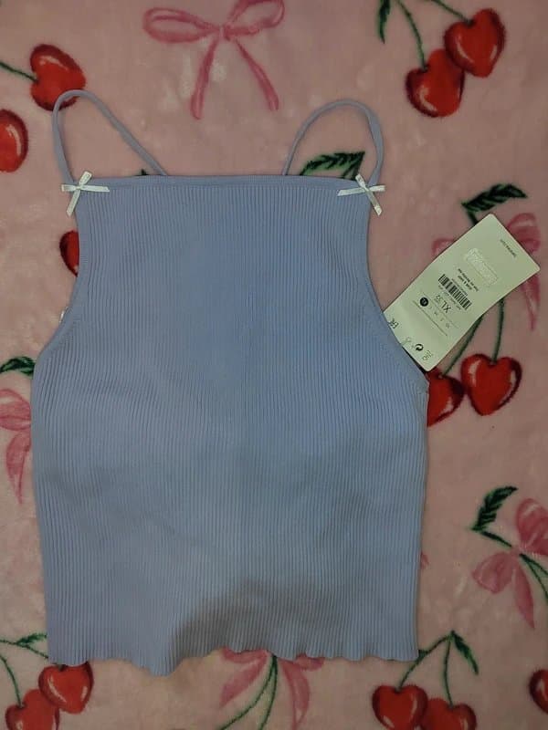 Bershka Lilac top 🎀 size 14