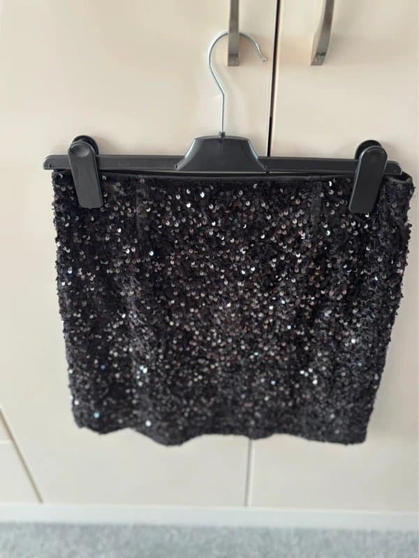 New Look New Look Sequin Skirt