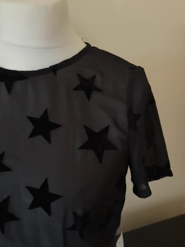 Never Fully Dressed Never Fully Dressed Star Print Midi Dress – UK 10 – BNWT - 1