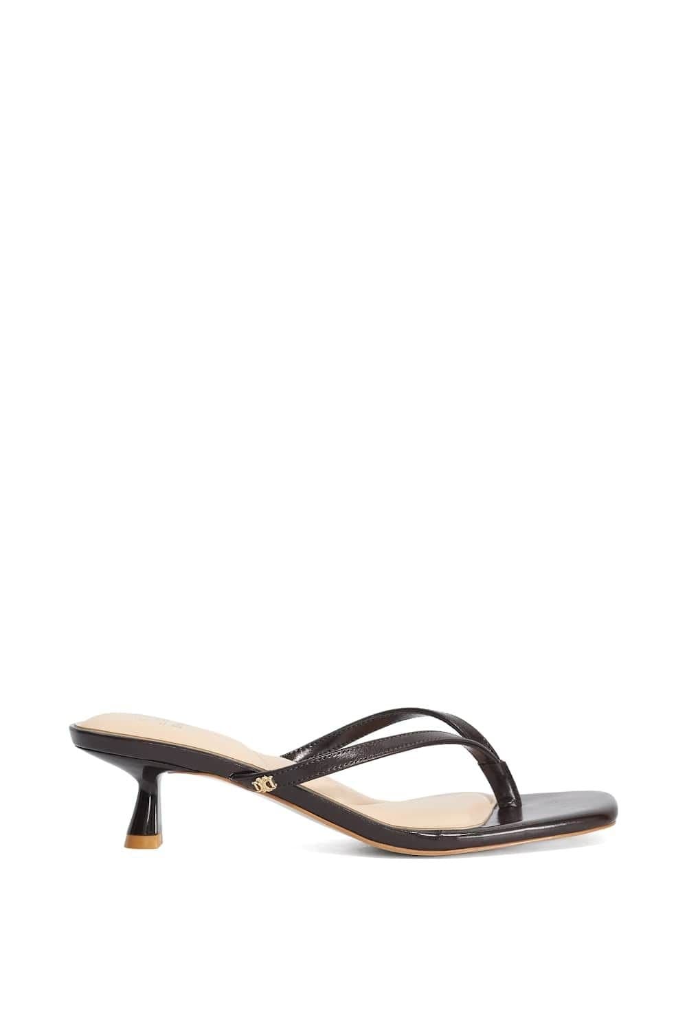 Dune London Dune London Women's 'Martinii' Leather Sandals in Brown