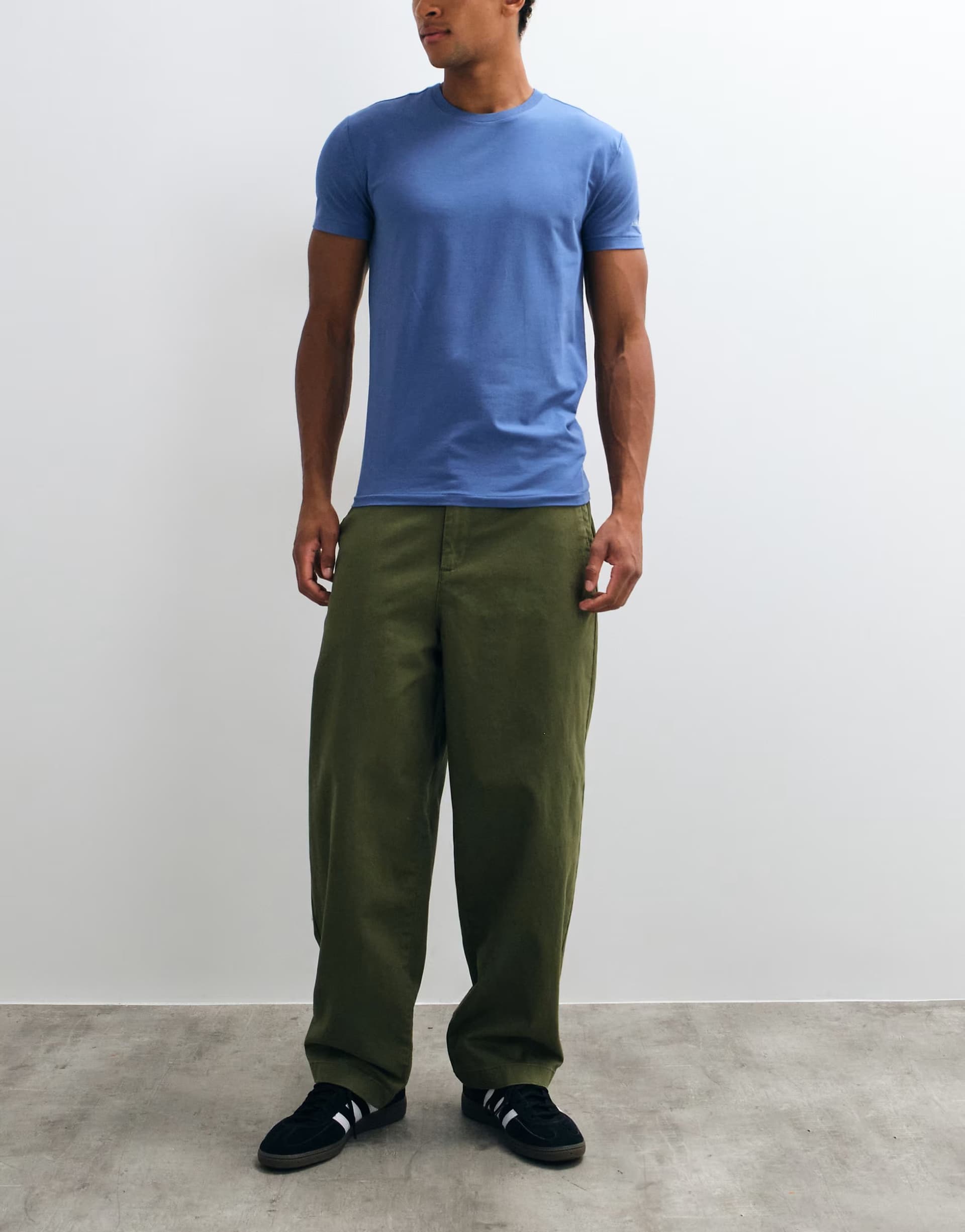 ASOS Jack & Jones straight chino trousers in khaki