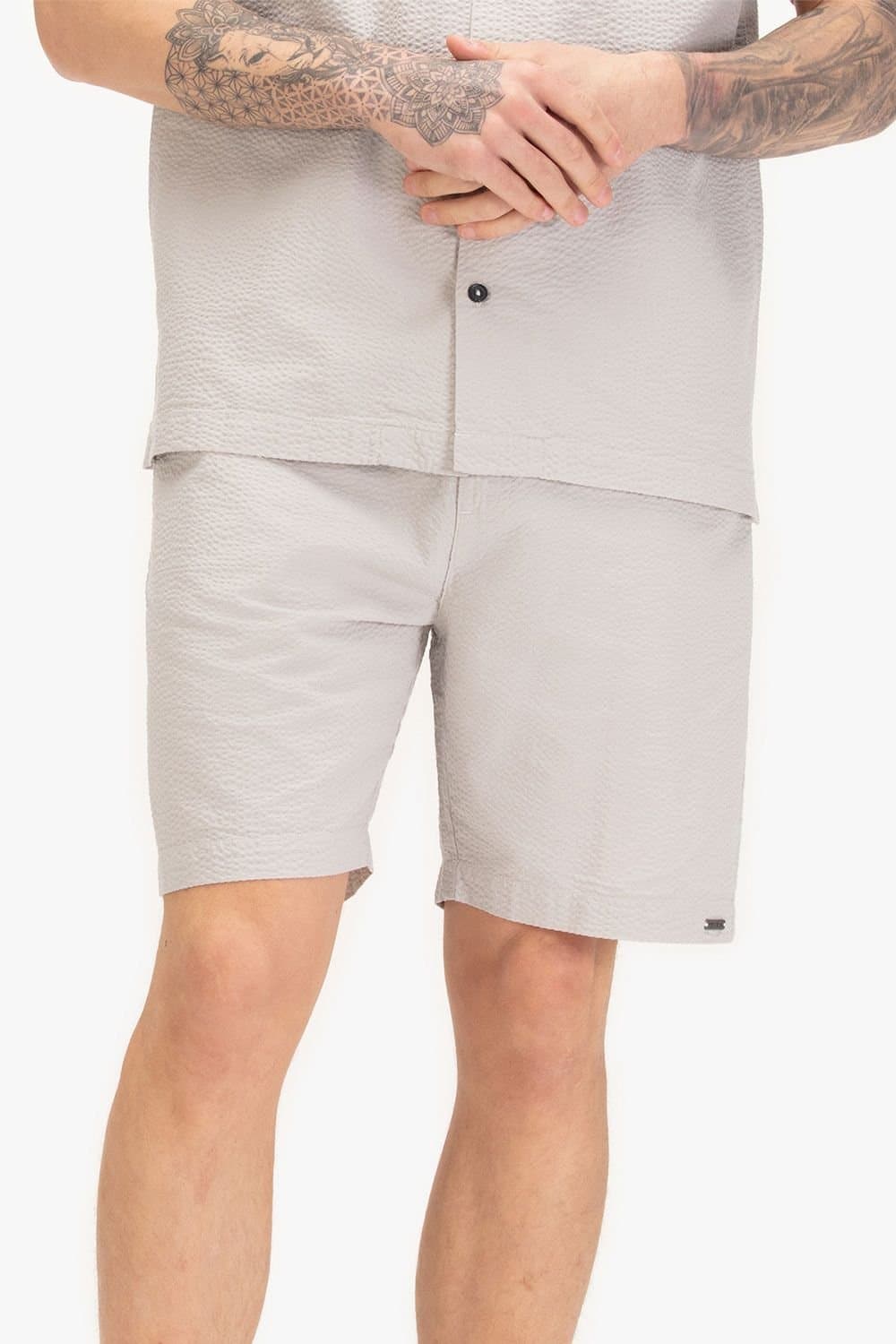 Luke 1977 Luke 1977 Men's Bay Shorts in Light Grey