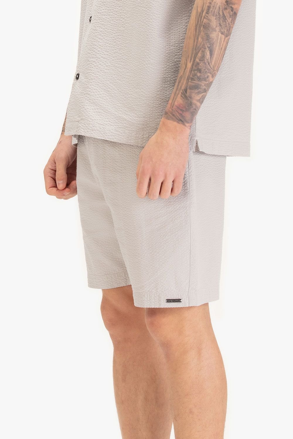 Luke 1977 Luke 1977 Men's Bay Shorts in Light Grey - 3