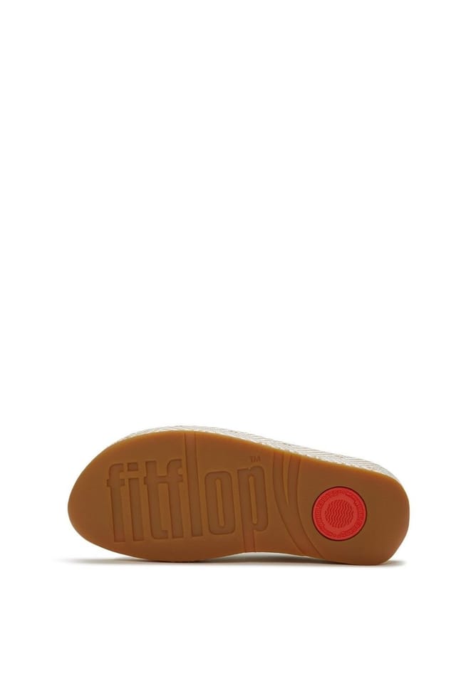 FitFlop FitFlop Women's Lulu Lux Graphic-Weave Slides in White - 2