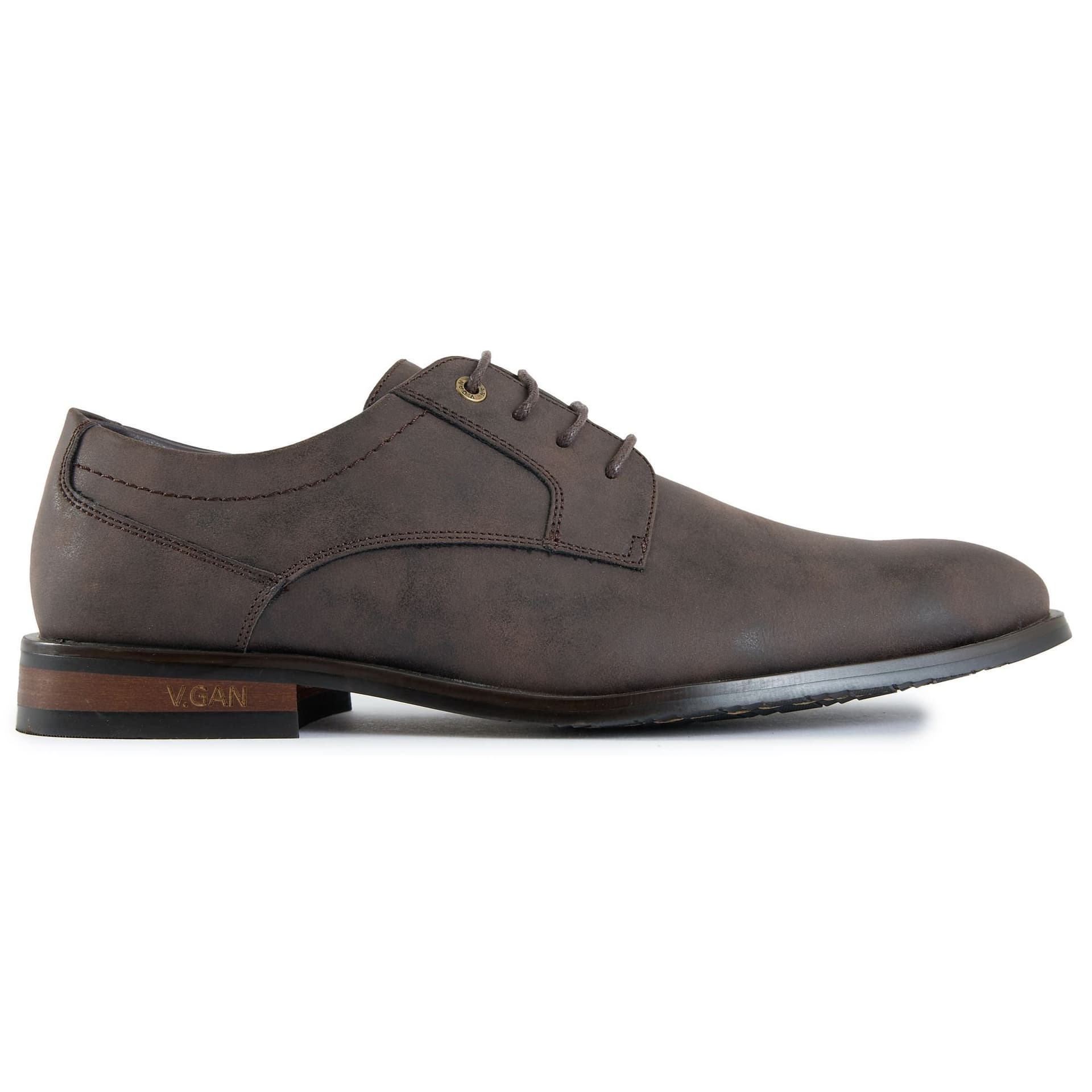 V.GAN V.GAN Men's Huckleberry Derby Shoes in Brown
