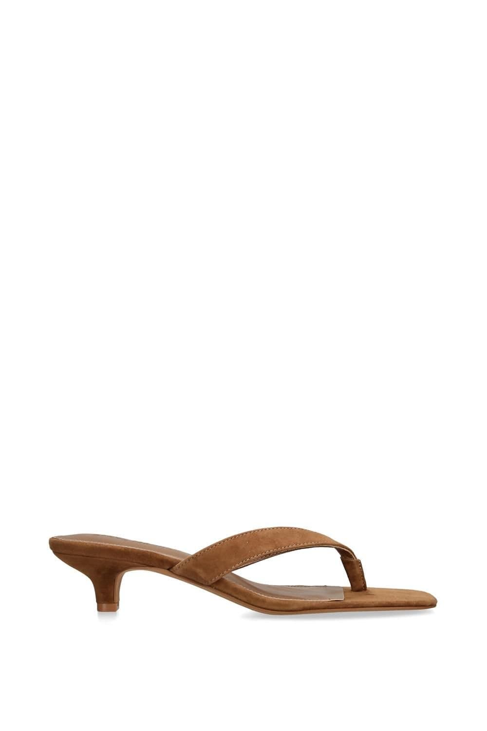 Steve Madden STEVE MADDEN Women's 'Tracie' Suede Sandals in Dark Brown