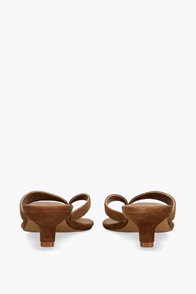 Steve Madden STEVE MADDEN Women's 'Tracie' Suede Sandals in Dark Brown - 3
