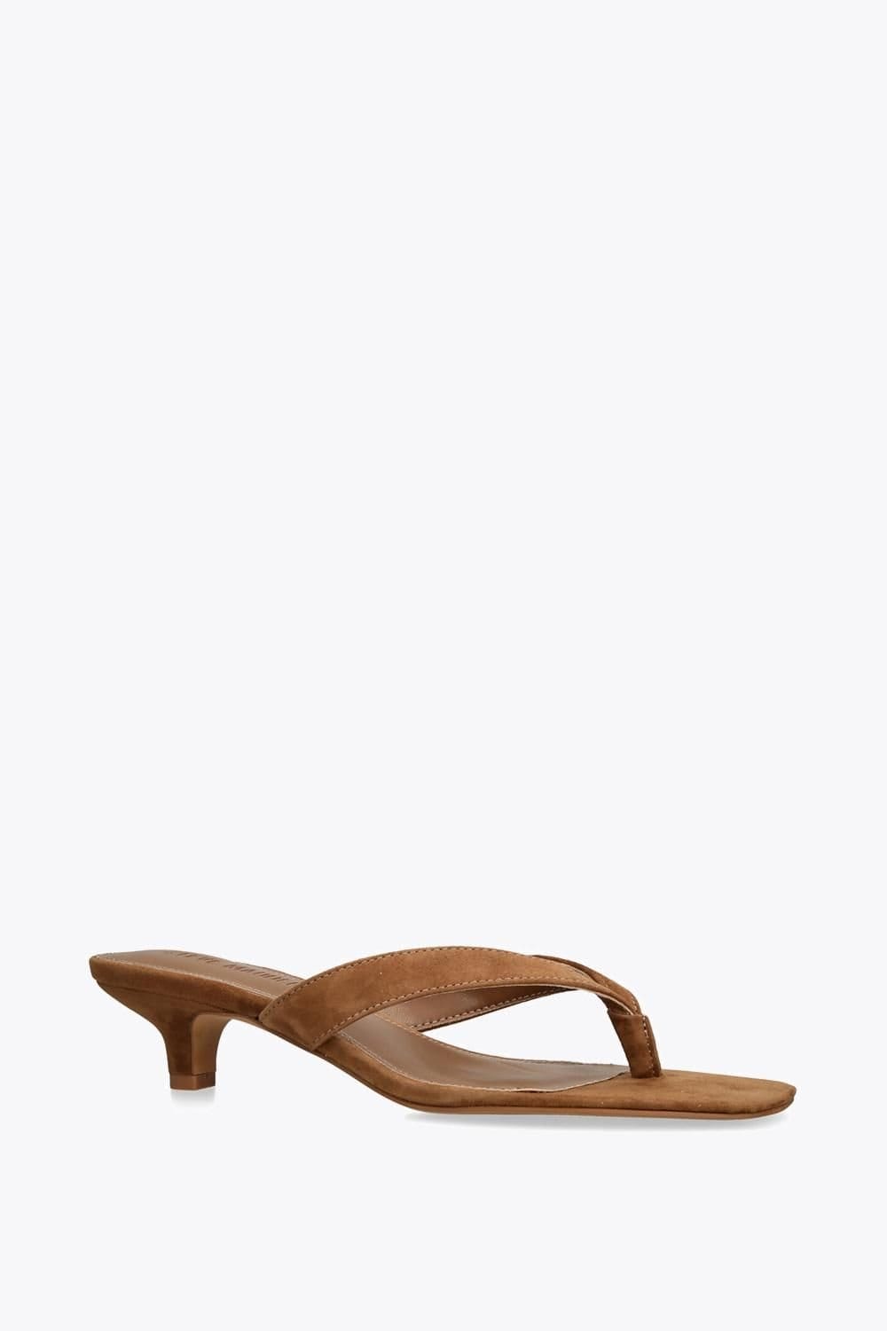 Steve Madden STEVE MADDEN Women's 'Tracie' Suede Sandals in Dark Brown - 4